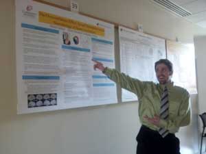 Grant Gaither at Keck Senior Thesis Symposium