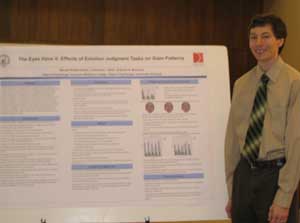 Manual Robles at Psychology Senior Thesis Poster Presentation