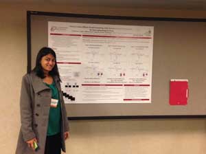 Natasha Parikh at Cognitive Neuroscience Society