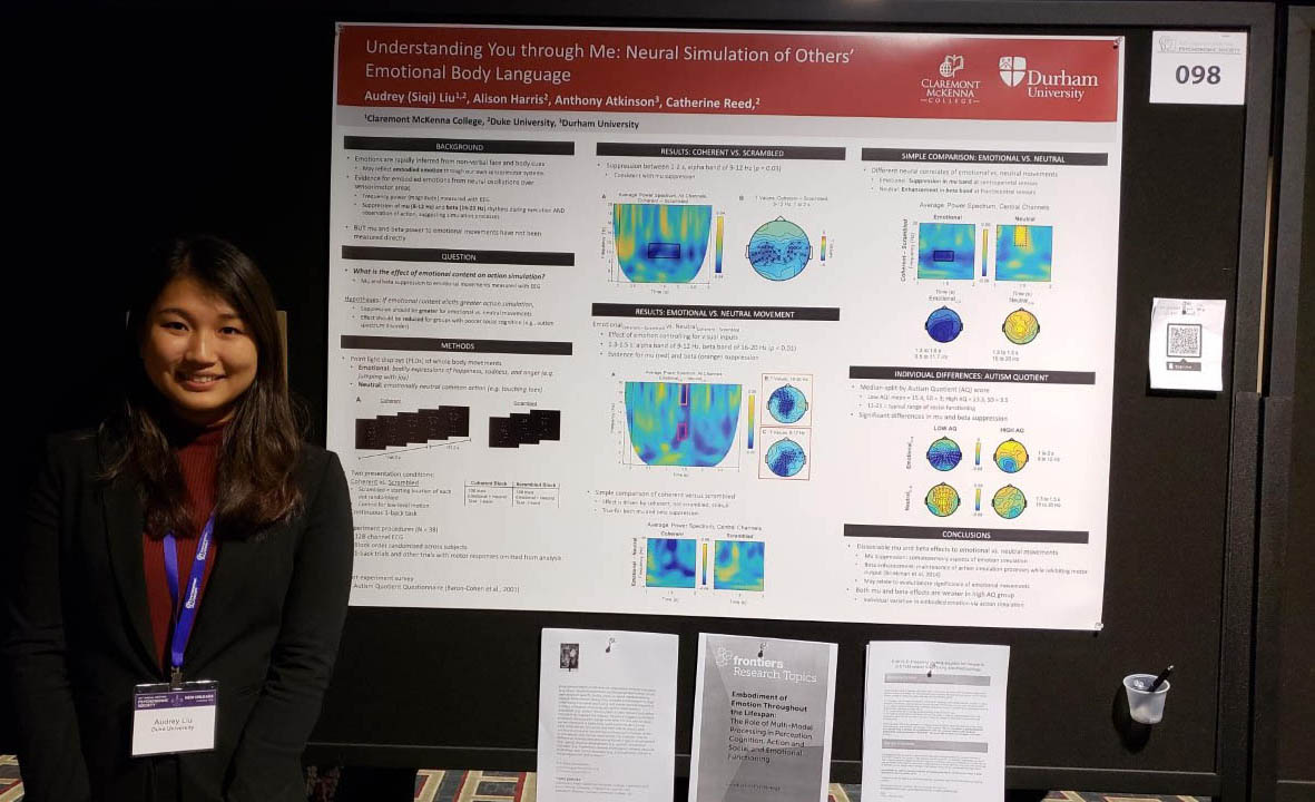 Audrey Siqi-Liu at Psychonomics