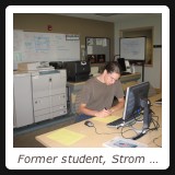 Former student, Strom M. Borman